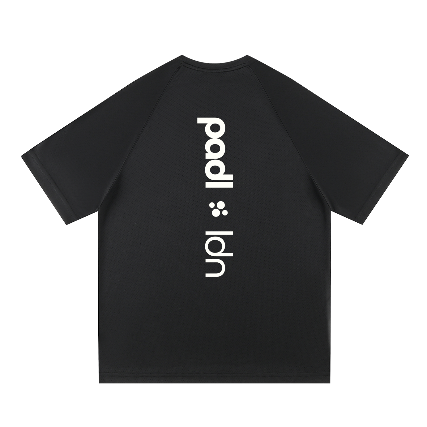 Padel,Adult,Unisex,Performance,Polyester,T-Shirt,Black