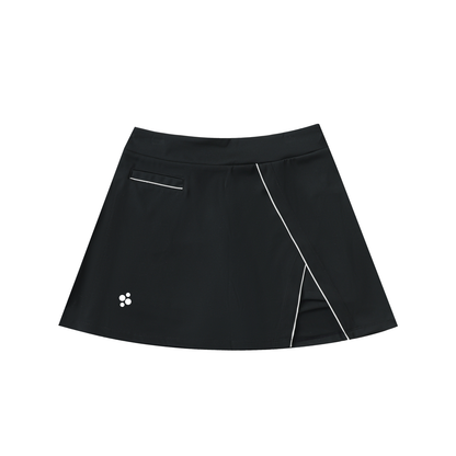 Womens,Skirt,Skort,Padel,Black,Adult