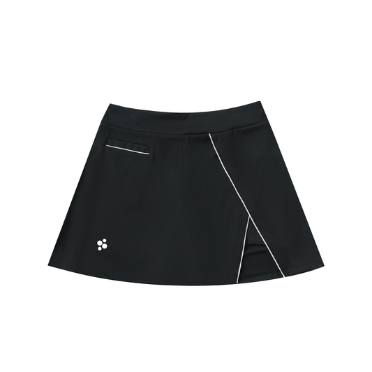 Womens,Skirt,Skort,Padel,Black,Adult