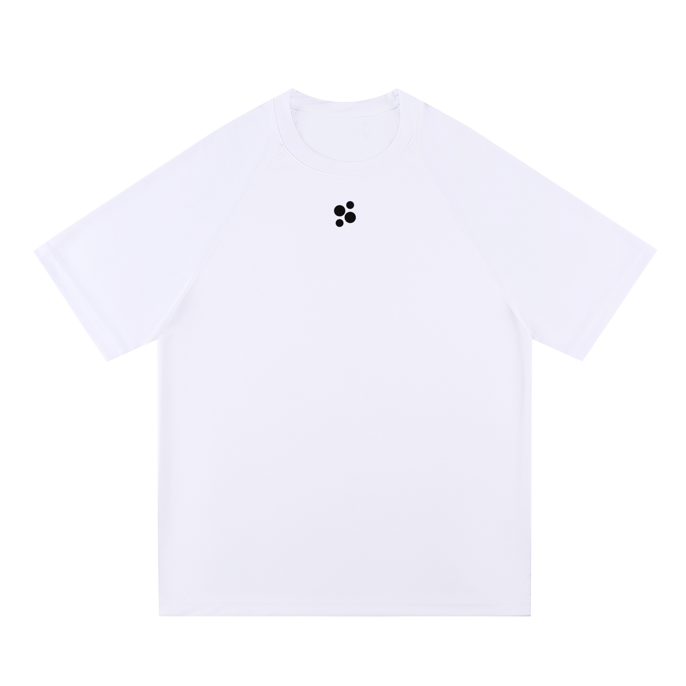 Padel,Adult,Unisex,Polyester,Performance,T-Shirt,White