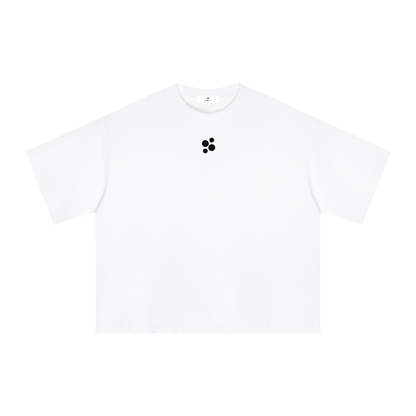 Adult,White,Padel,T-Shirt,Box Fit,Unisex