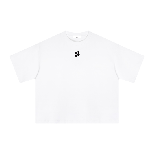 Adult,White,Padel,T-Shirt,Box Fit,Unisex